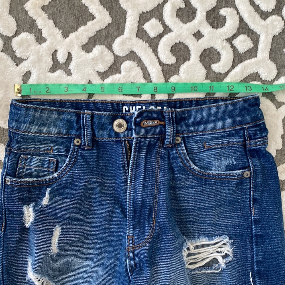 Shein Ripped Jean Shorts - Picture 5 of 5